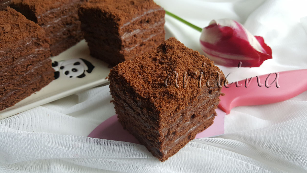 Шоколадный Торт Спартак Рецепт С Фото